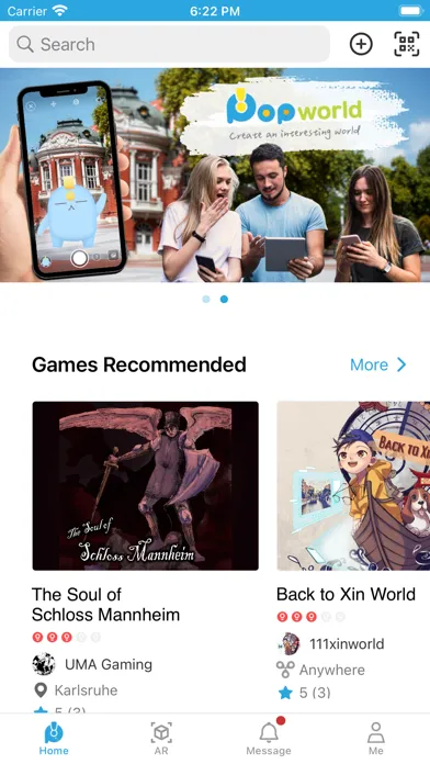 Popworld: AR Games and Guides应用截图