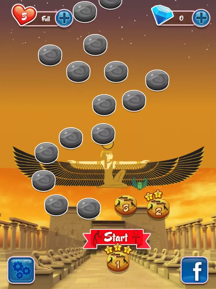 Egypt Crush - Hieroglyphic Scriptures From the Pharaoh Tut Shrine In Luxor - Free Match 3 Game iPad  স্ক্রিনশট