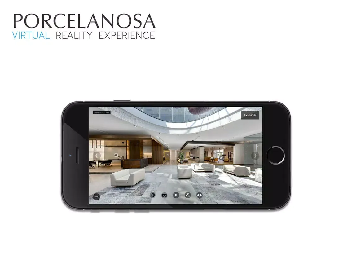 Porcelanosa VR iPad  Ekran Görüntüleri