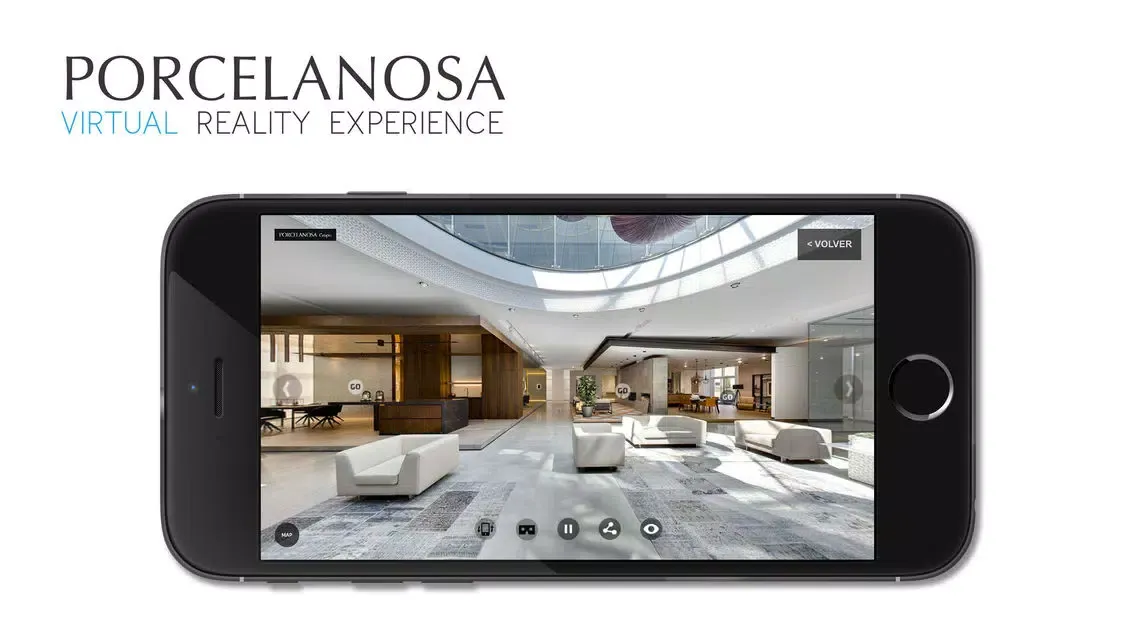 Porcelanosa VR Ekran Görüntüleri