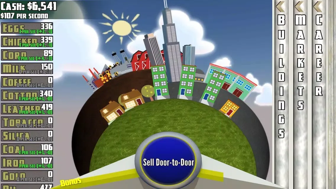 Zrzuty ekranu Capital City Clicker