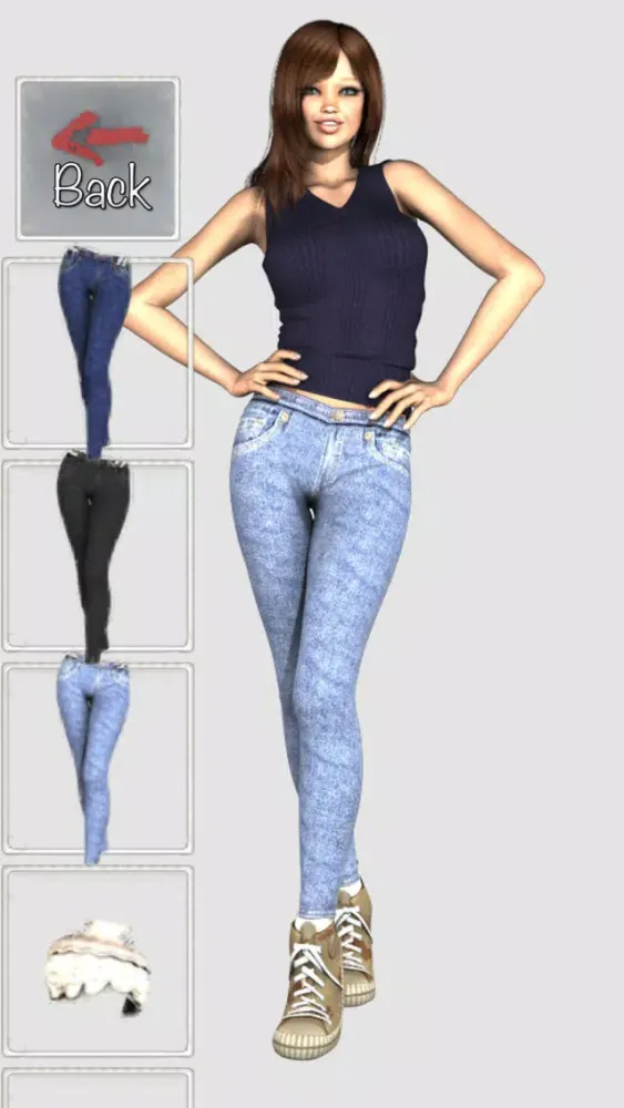 Screenshot di Fashion Girls: Kelsie
