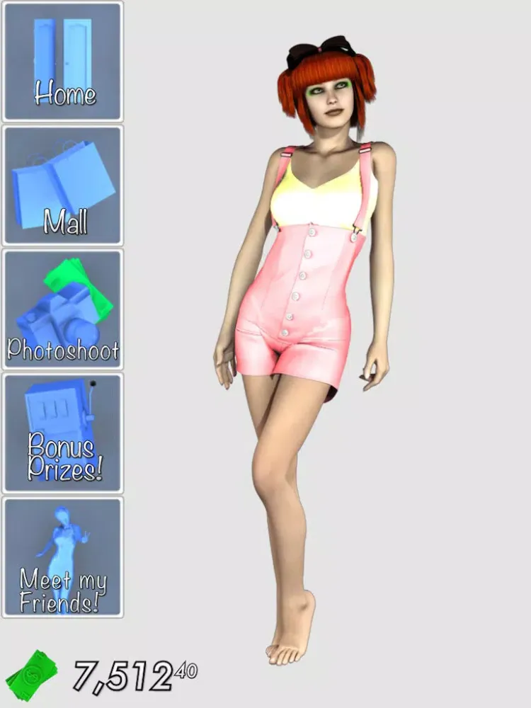 Zrzuty ekranu Fashion Girls: Pixie iPad 