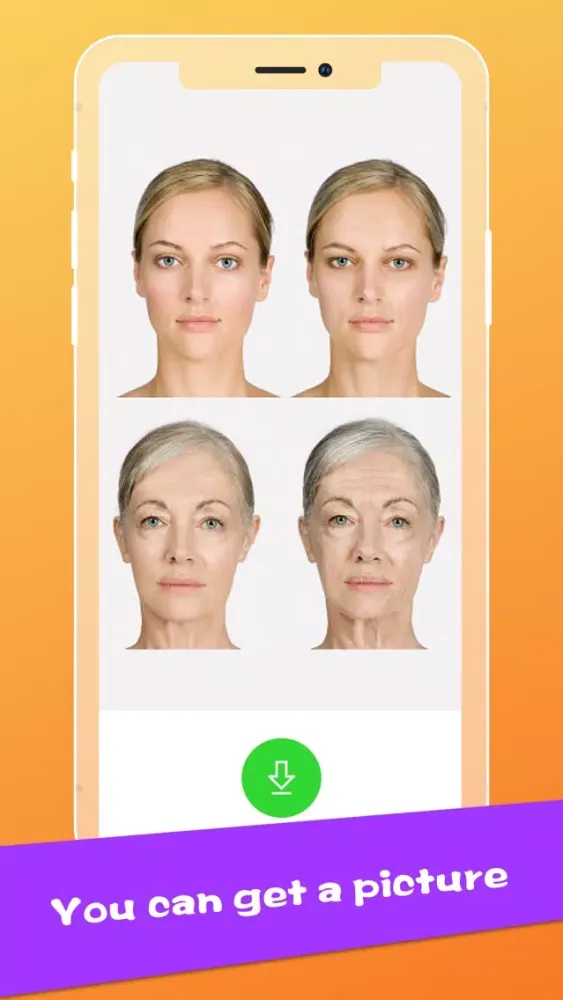 Capturas de pantalla de Old Face:Camera Connect Future