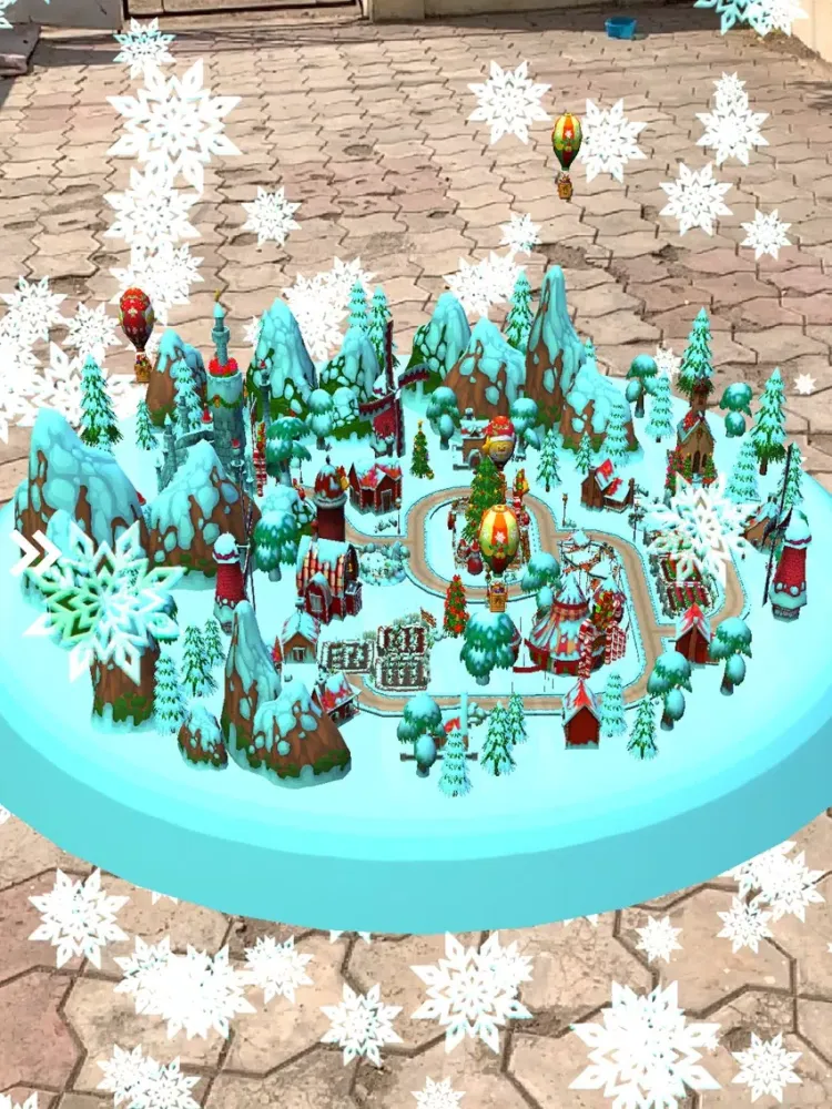 Christmas Decor AR iPad  Screenshots
