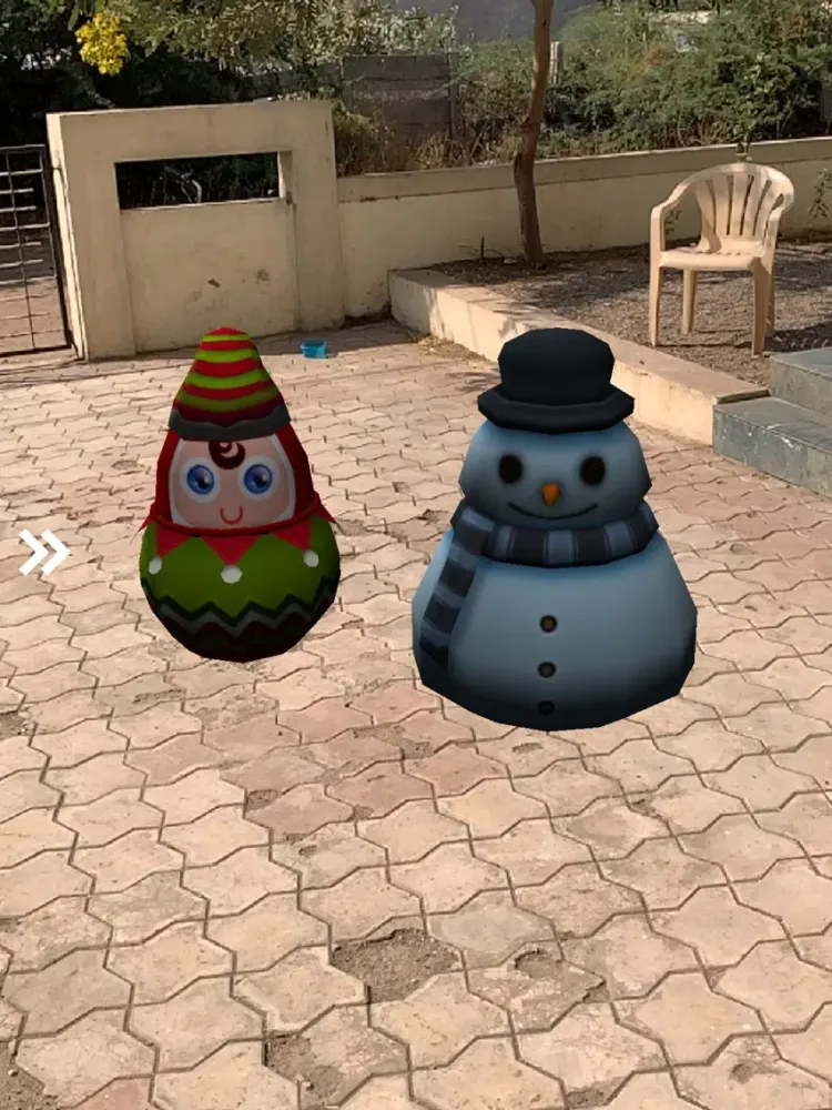 Christmas Decor AR iPad  Screenshots