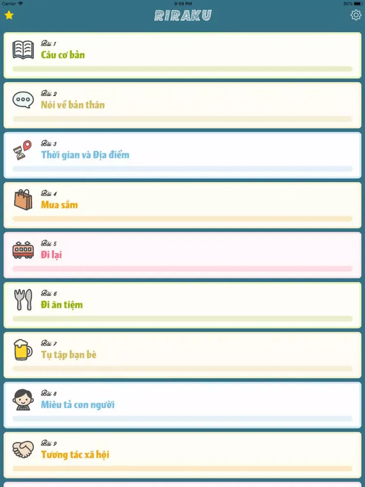 Captures d'écran de Poro - Japanese Communication iPad 
