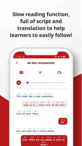 Ảnh chụp màn hình của English ー Listening・Speaking