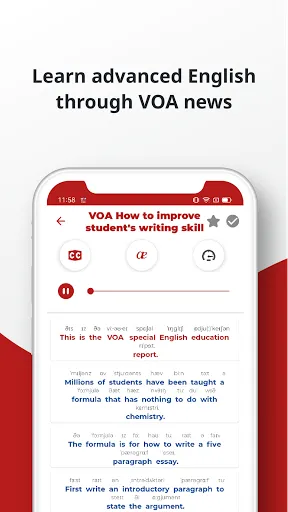 Ảnh chụp màn hình của English ー Listening・Speaking