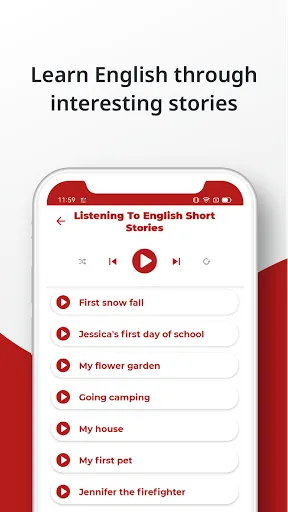 Ảnh chụp màn hình của English ー Listening・Speaking