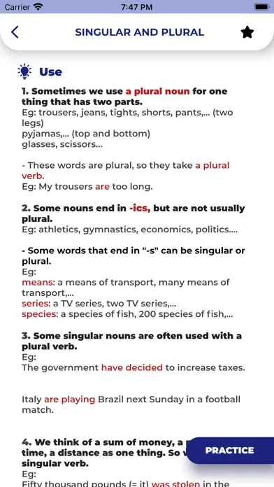 PORO - English Grammar应用截图