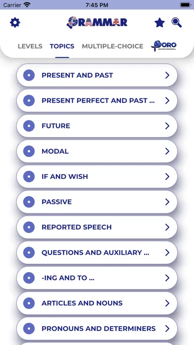 PORO - English Grammar应用截图