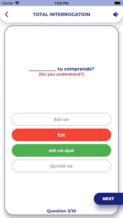 FRENCH GRAMMAR・Lessons & Tests Ekran Görüntüleri