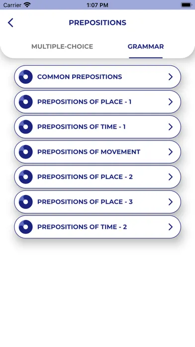 FRENCH GRAMMAR・Lessons & Tests Ekran Görüntüleri