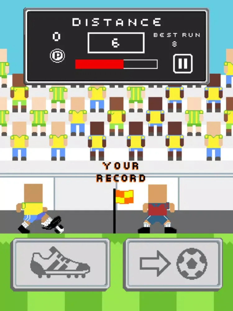 Dribble Runner: soccer star iPad  Screenshots
