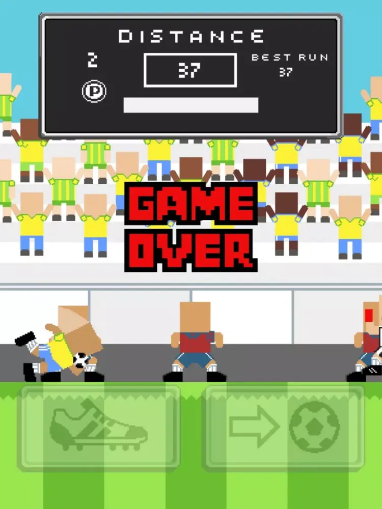 Dribble Runner: soccer star iPad  Screenshots
