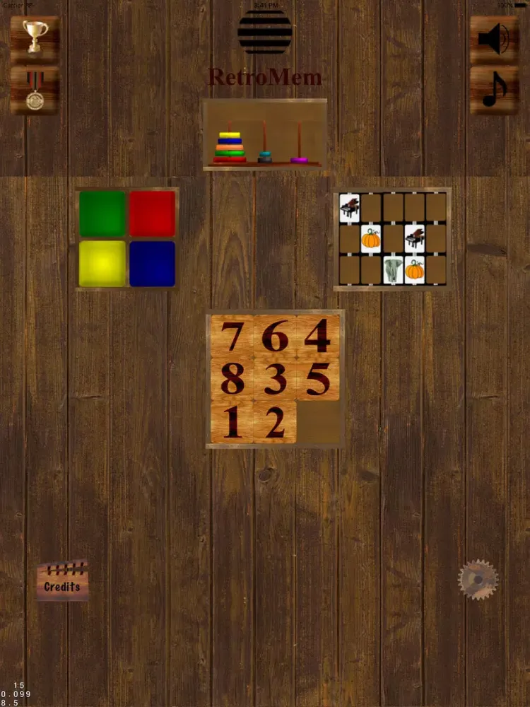 Capturas de pantalla de RetroMem HD iPad 