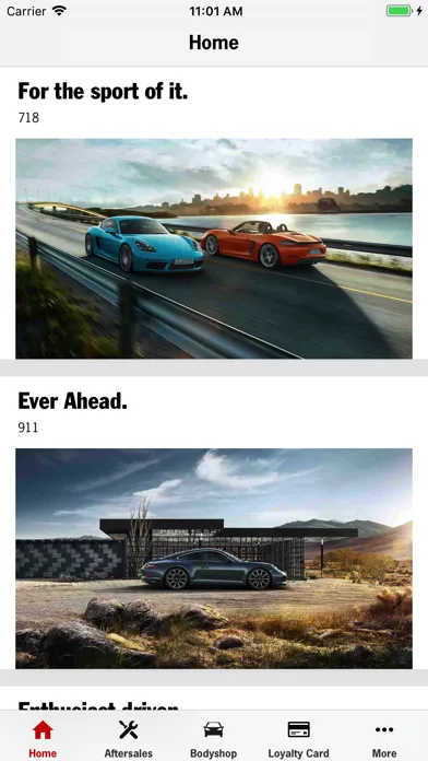 Скриншоты Porsche Kuwait