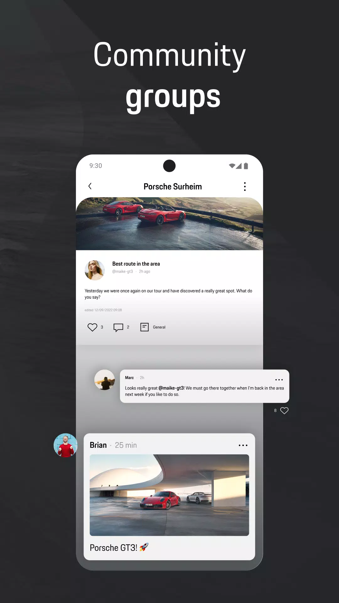 Roads by Porsche Screenshots
