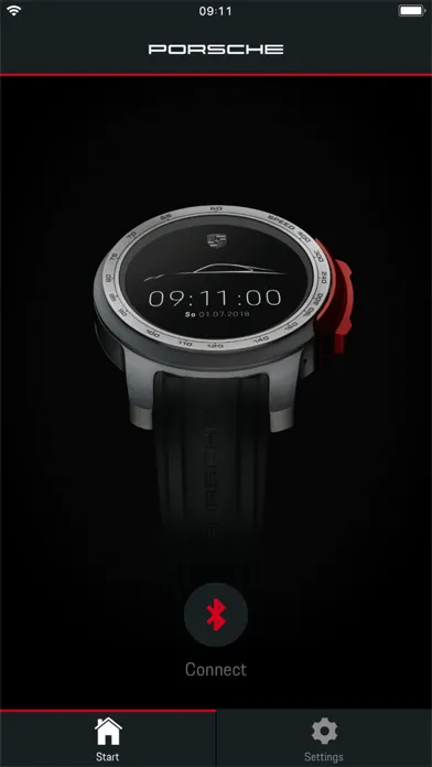 Скриншоты Porsche Smartwatch
