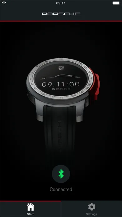 Скриншоты Porsche Smartwatch
