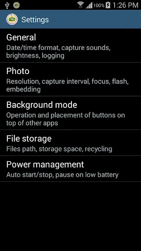 Tangkapan layar 24/7 Time Lapse Lite