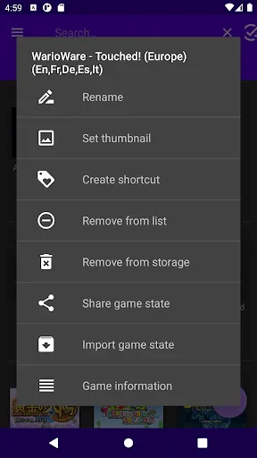 Скриншоты ClassicBoy Pro Games Emulator