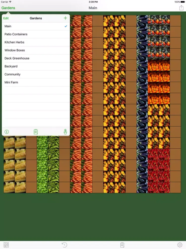 تصاویر Garden Tracker iPad 