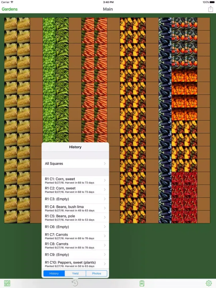 تصاویر Garden Tracker iPad 