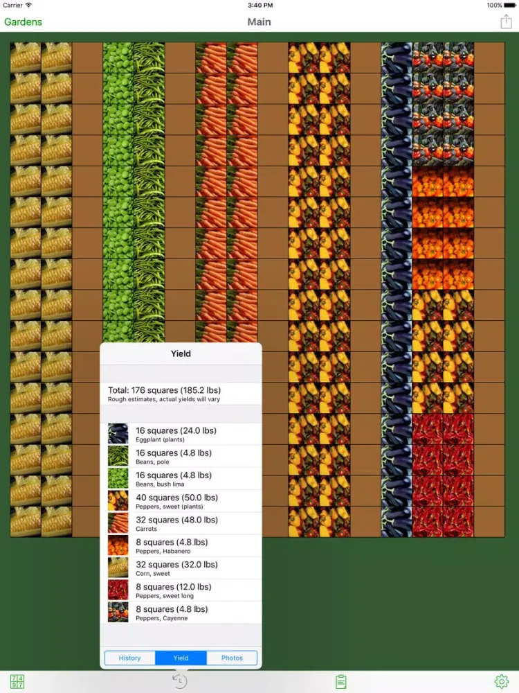 تصاویر Garden Tracker iPad 
