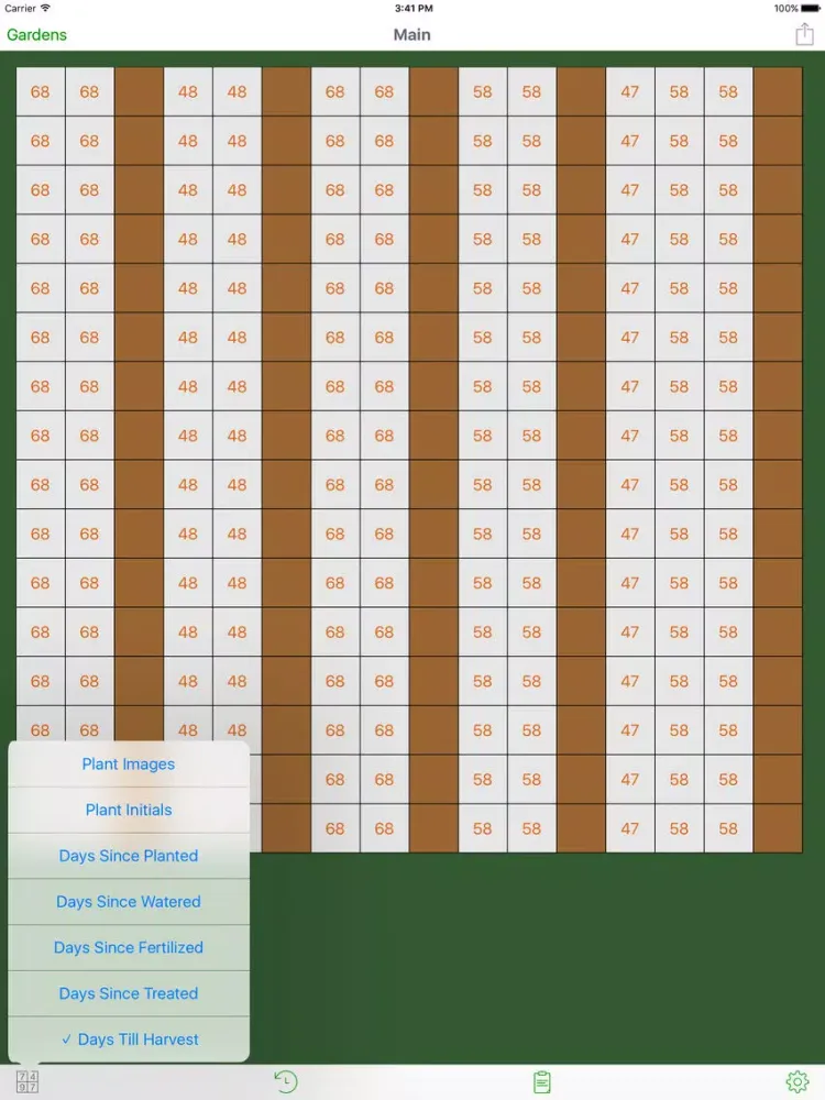 تصاویر Garden Tracker iPad 