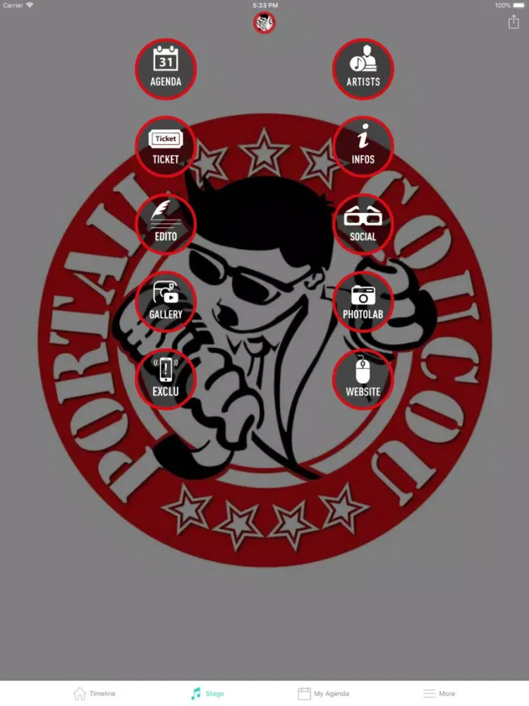 Café Musiques Portail Coucou iPad  Screenshots