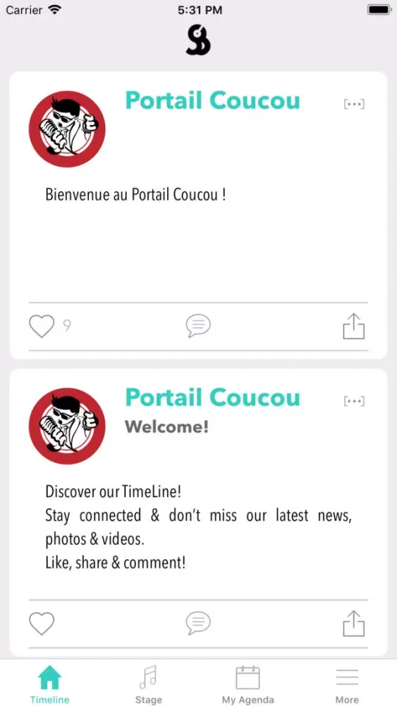 Café Musiques Portail Coucou Screenshots