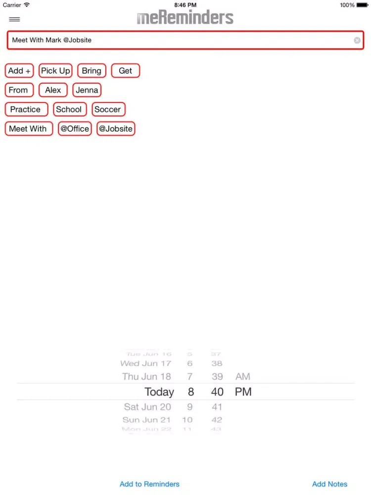 meReminders | New Reminders Tool and List Viewer for Apple Watch iPad  Ekran Görüntüleri