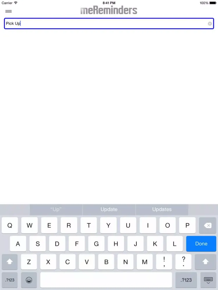 meReminders | New Reminders Tool and List Viewer for Apple Watch iPad  Ekran Görüntüleri
