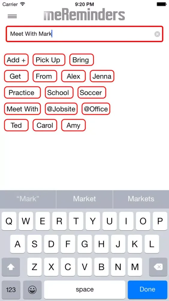 meReminders | New Reminders Tool and List Viewer for Apple Watch Ekran Görüntüleri