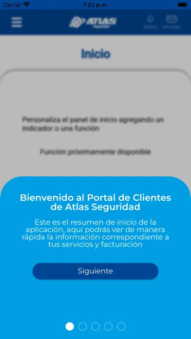 Atlas Seguridad Clientes Screenshots