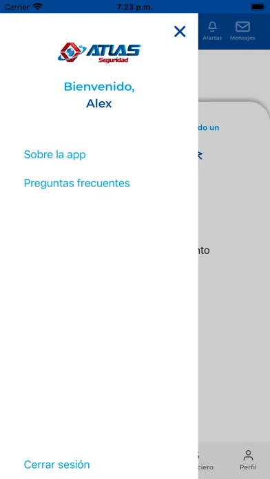 Atlas Seguridad Clientes Screenshots