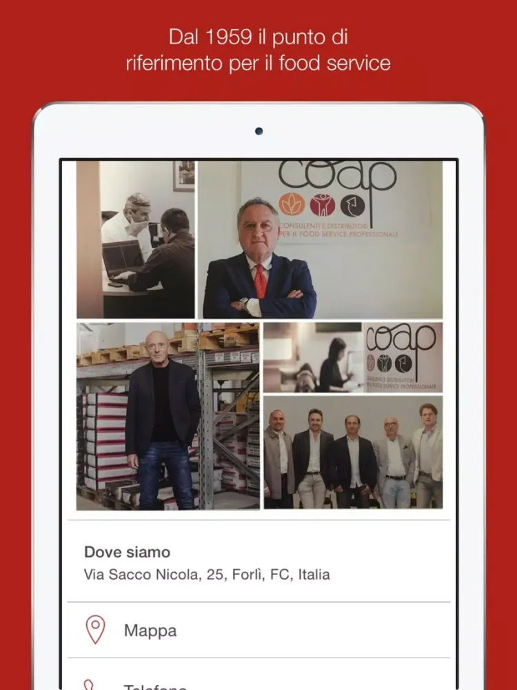Screenshot di COAP iPad 