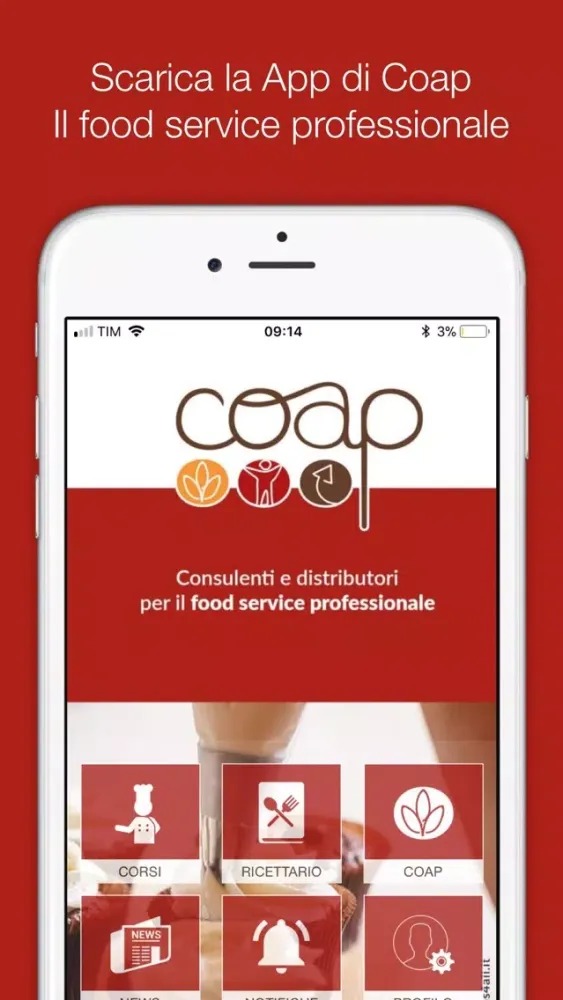 Screenshot di COAP