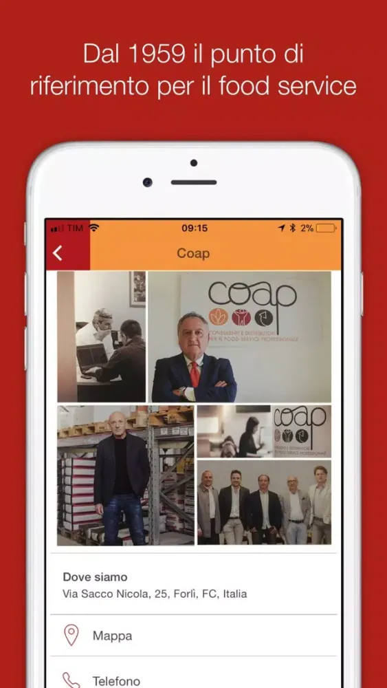 Screenshot di COAP