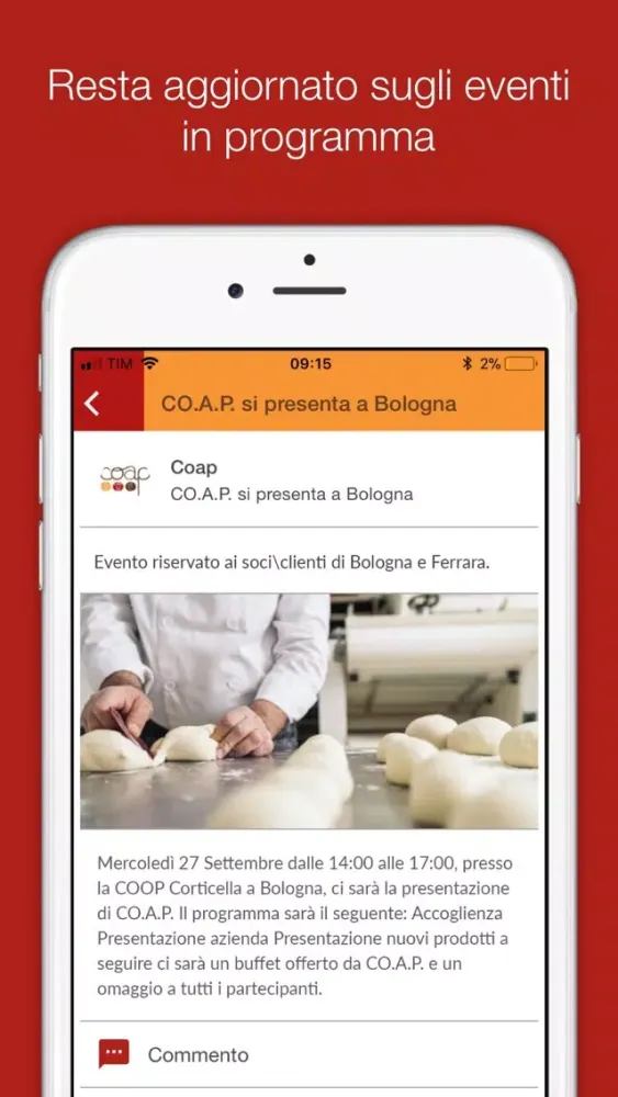 Screenshot di COAP