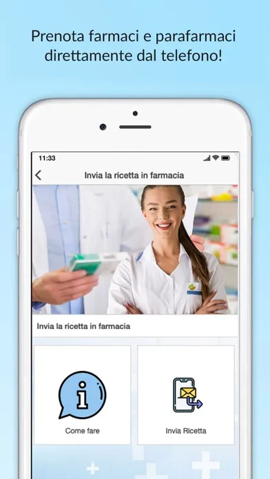 Capturas de tela do La Tua Farmacia Lugano