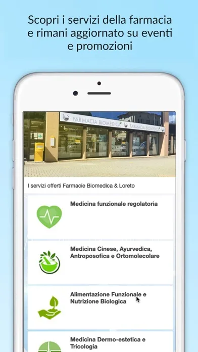 Capturas de tela do La Tua Farmacia Lugano