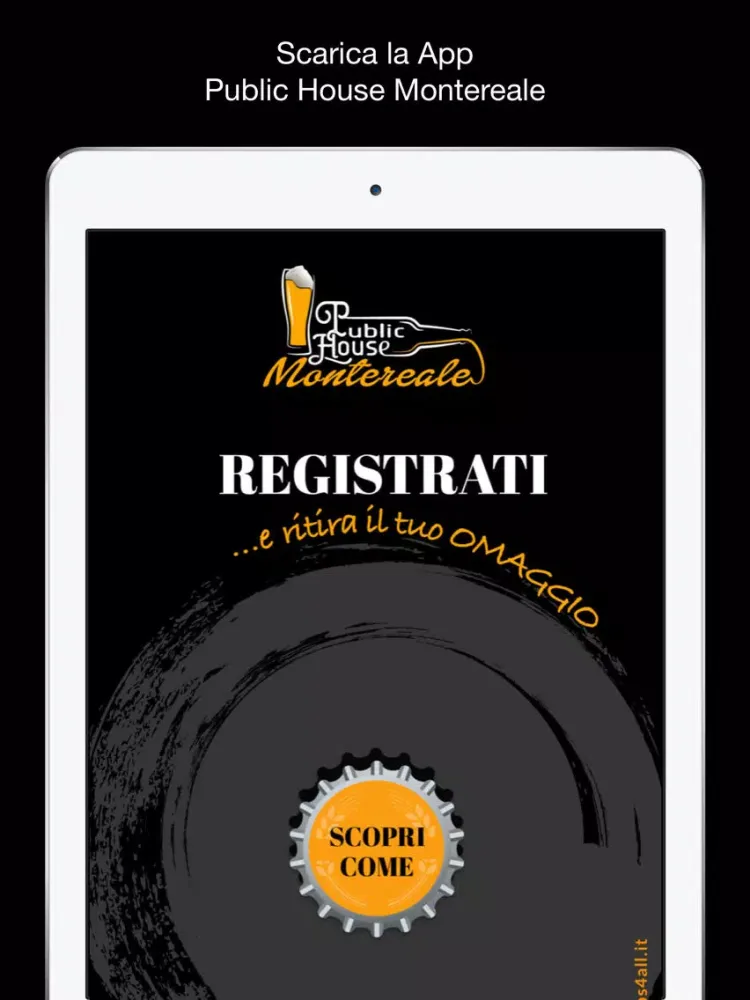 Montereale Public House iPad  スクリーンショット