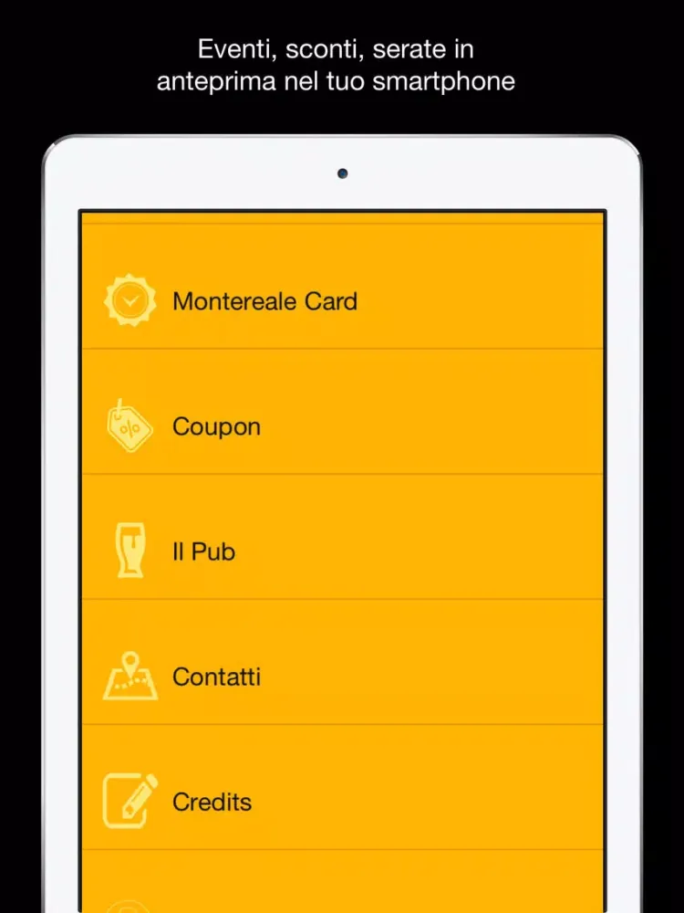 Montereale Public House iPad  スクリーンショット