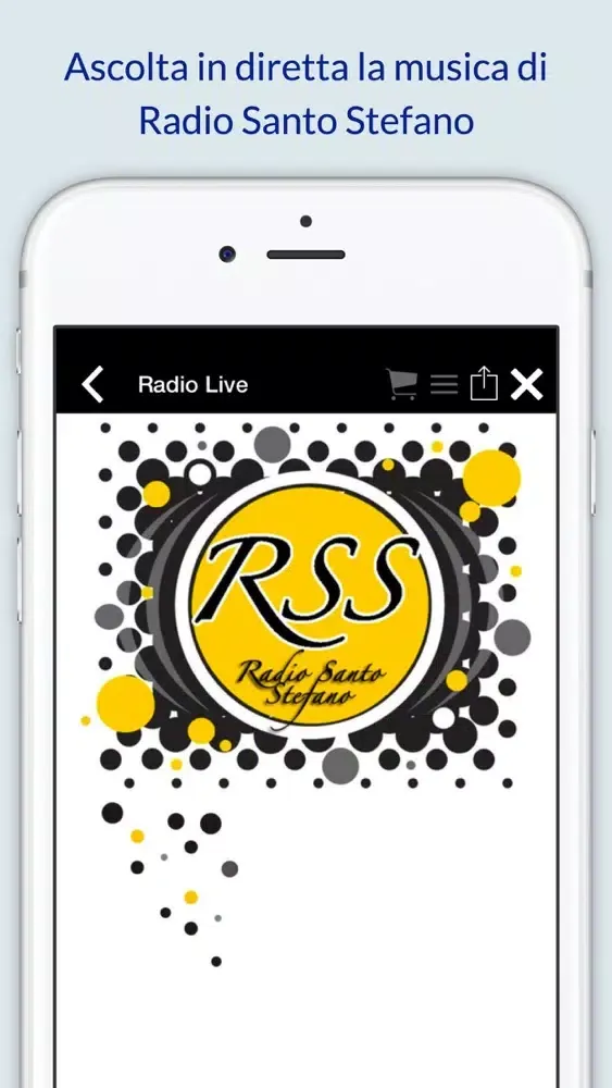 Capturas de pantalla de Radio Santo Stefano