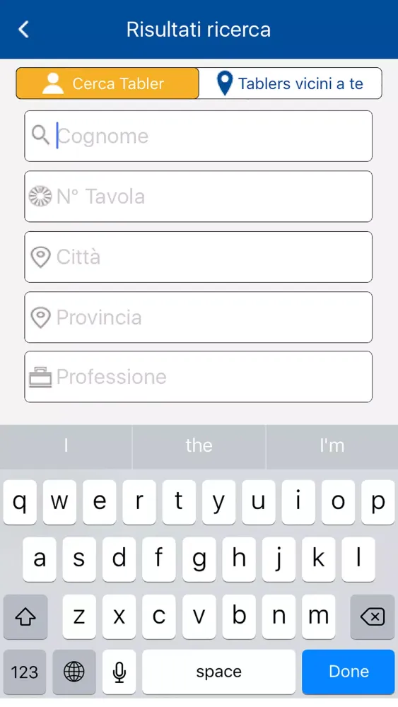 Screenshot di Round Table Italia