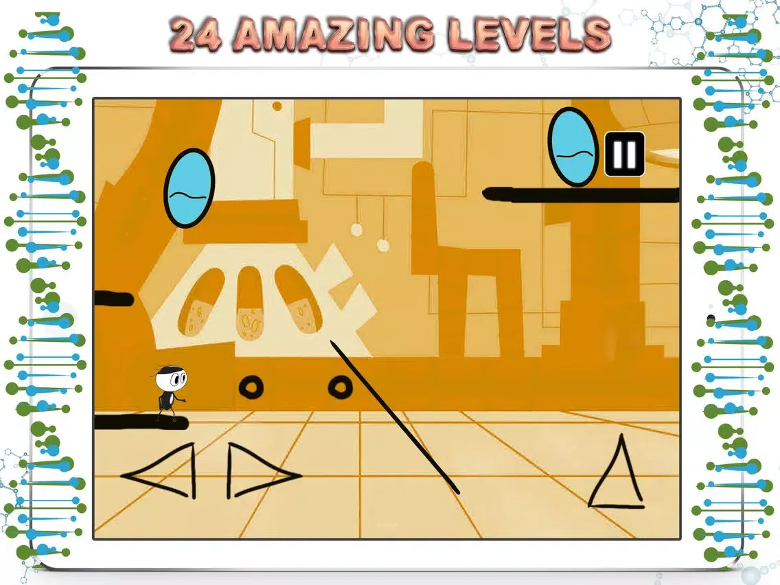 Two Portals - Impossible game iPad  스크린샷