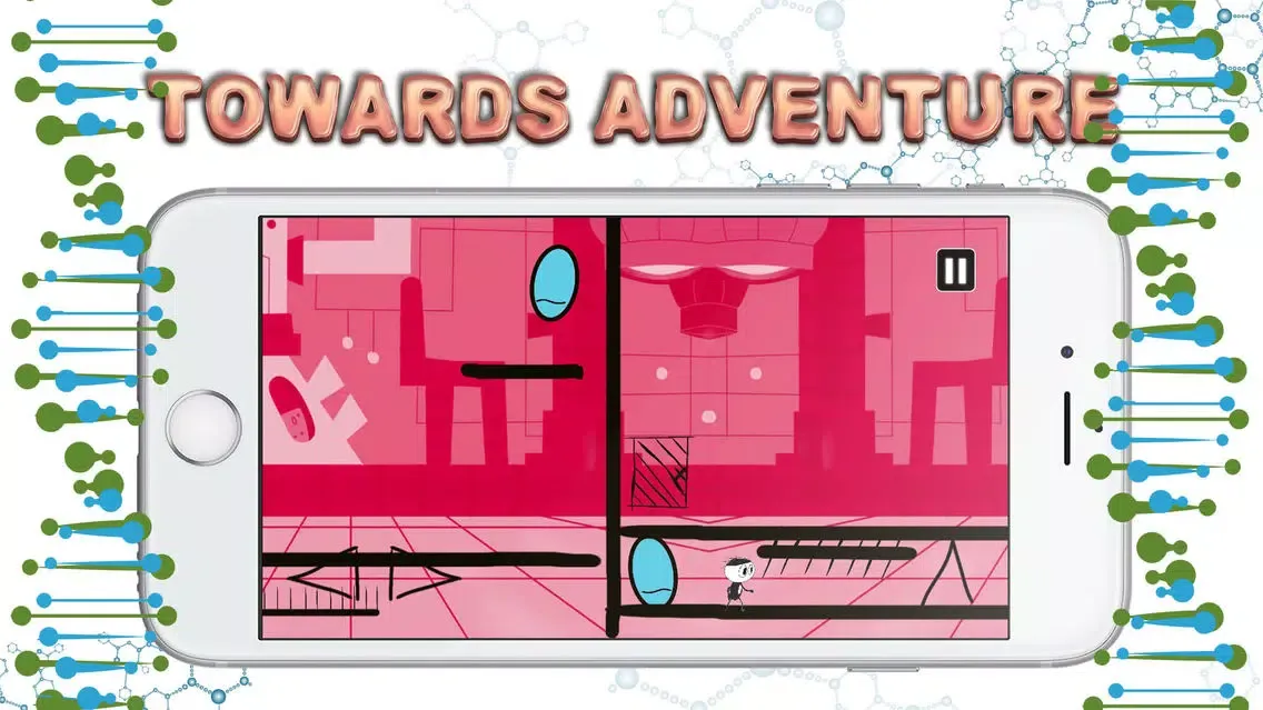 Two Portals - Impossible game 스크린샷